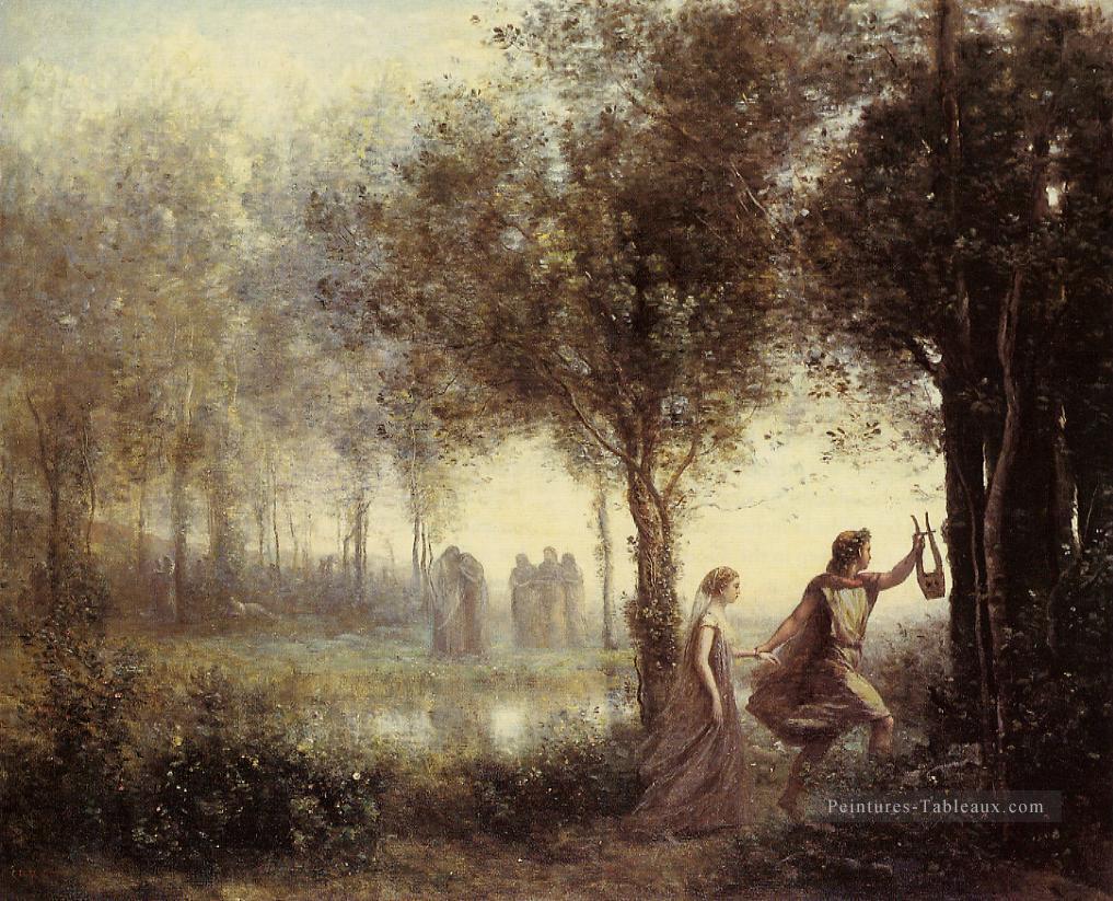 Orphée à la tête d’Eurydice des Enfers Jean Baptiste Camille Corot Peintures à l'huile